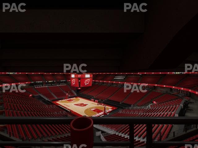 Kohl Center - Section 218 Wc Seat View