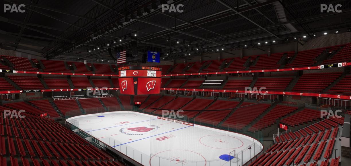 Kohl Center - Section 218 Seat View