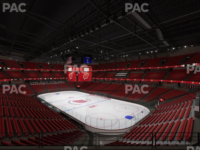 Kohl Center - Section 218 Seat View