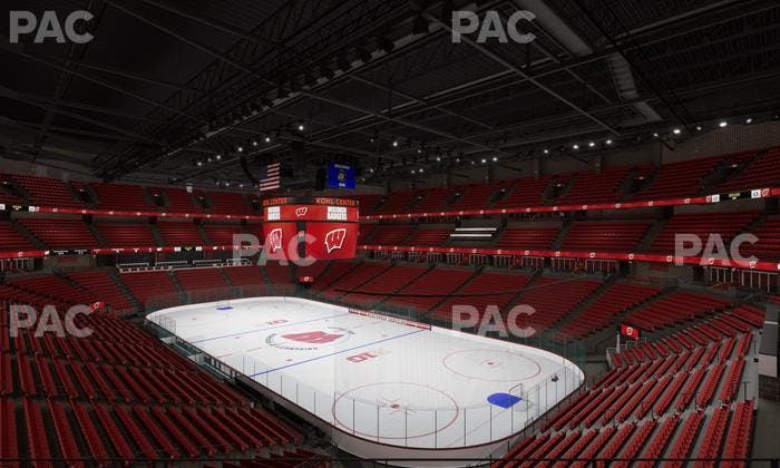 Kohl Center - Section 218 Seat View