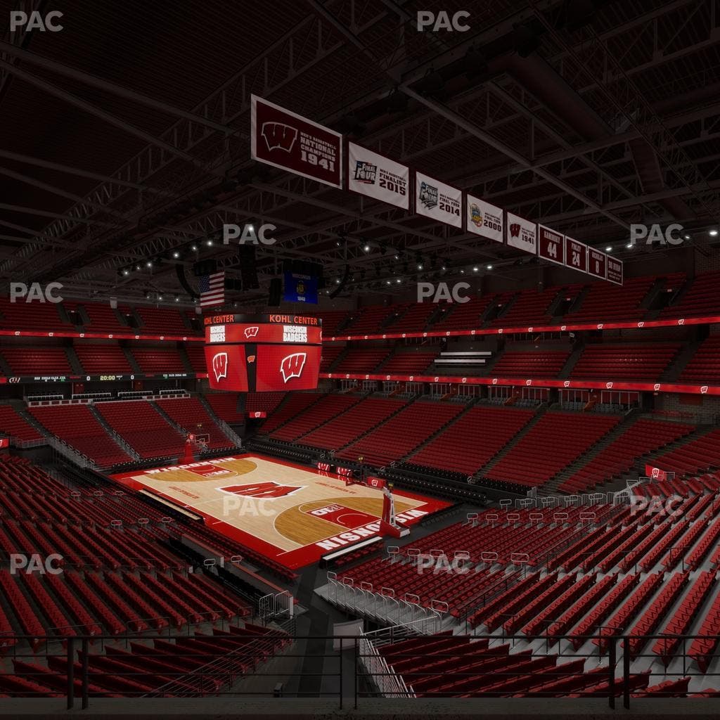 Kohl Center - Section 218 Seat View