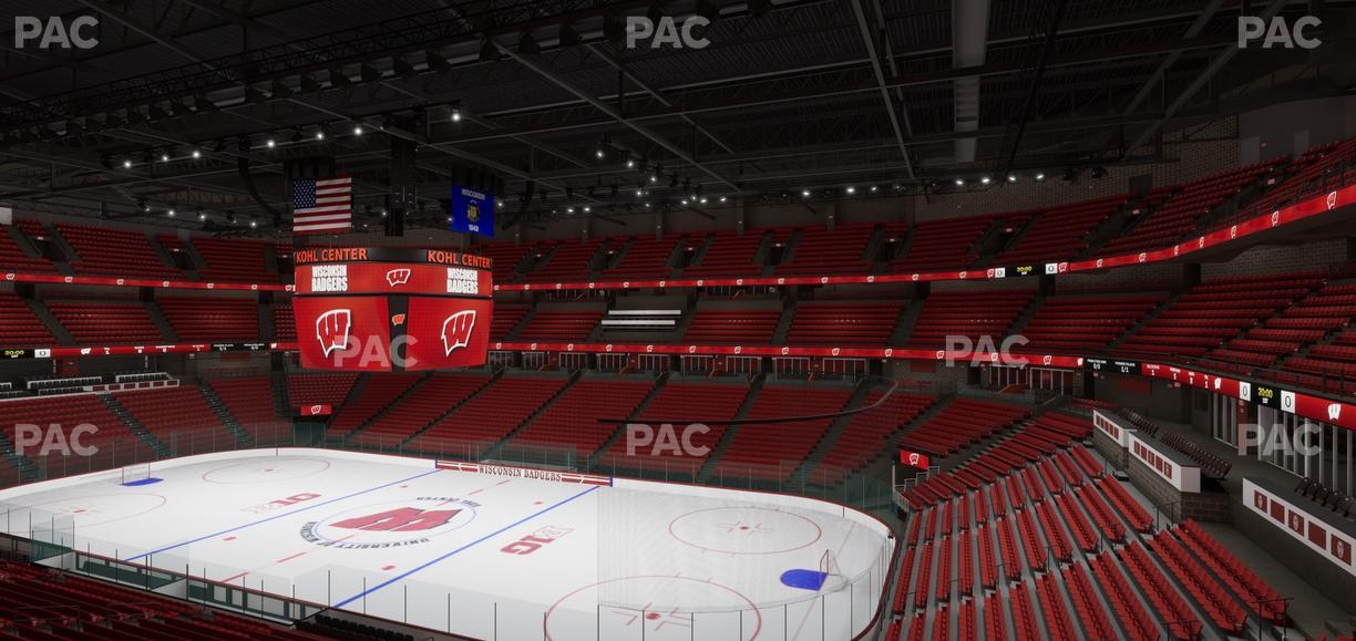 Kohl Center - Section 219 Seat View