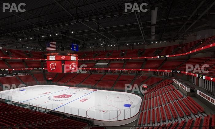 Kohl Center - Section 219 Seat View