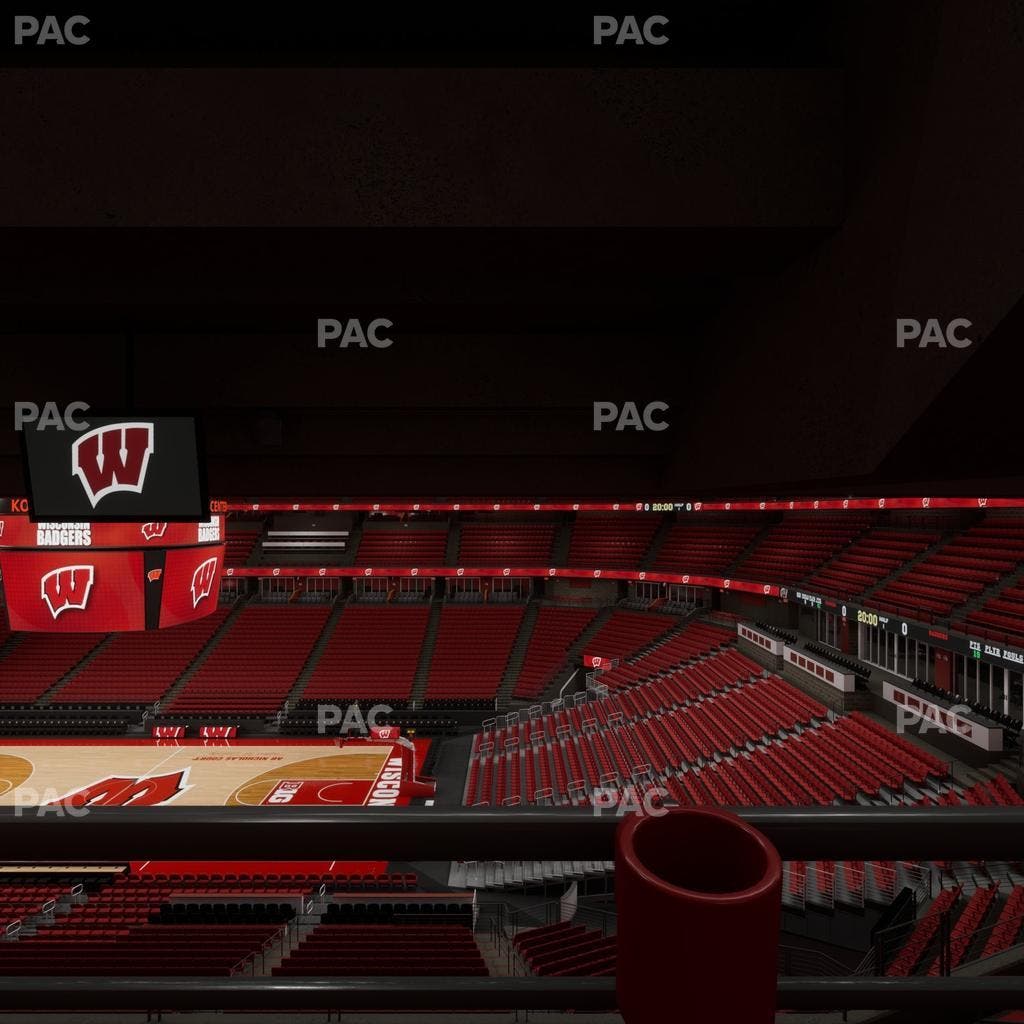 Kohl Center - Section 220 Wc Seat View