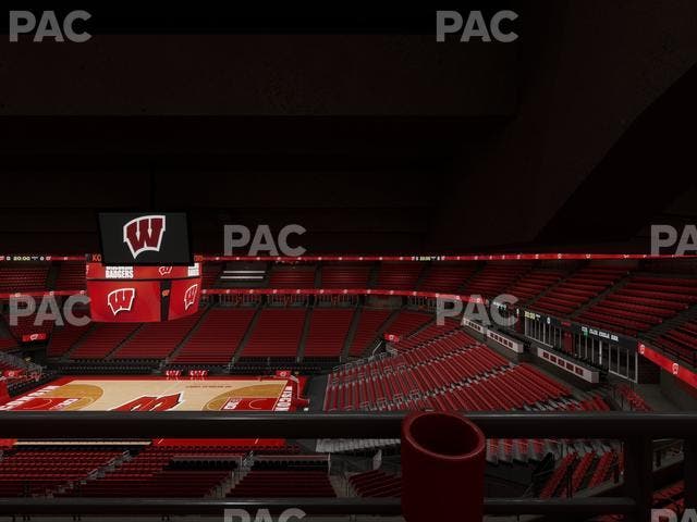 Kohl Center - Section 220 Wc Seat View