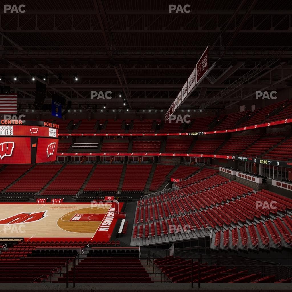 Kohl Center - Section 220 Seat View