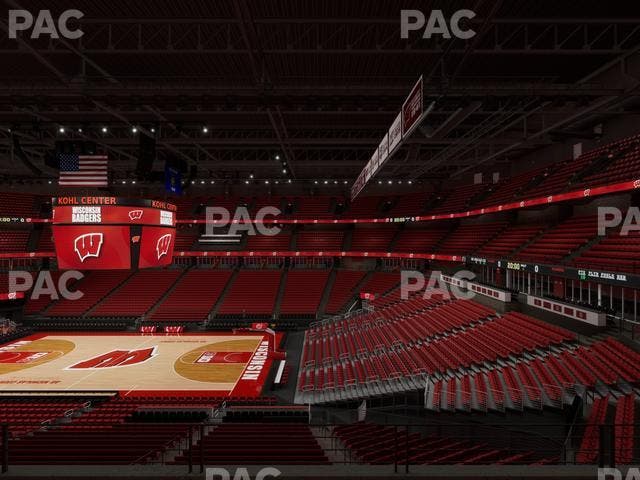 Kohl Center - Section 220 Seat View