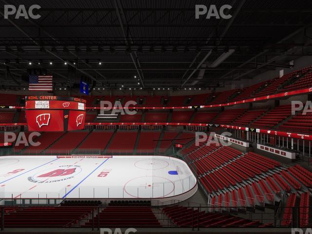 Kohl Center - Section 220 Seat View