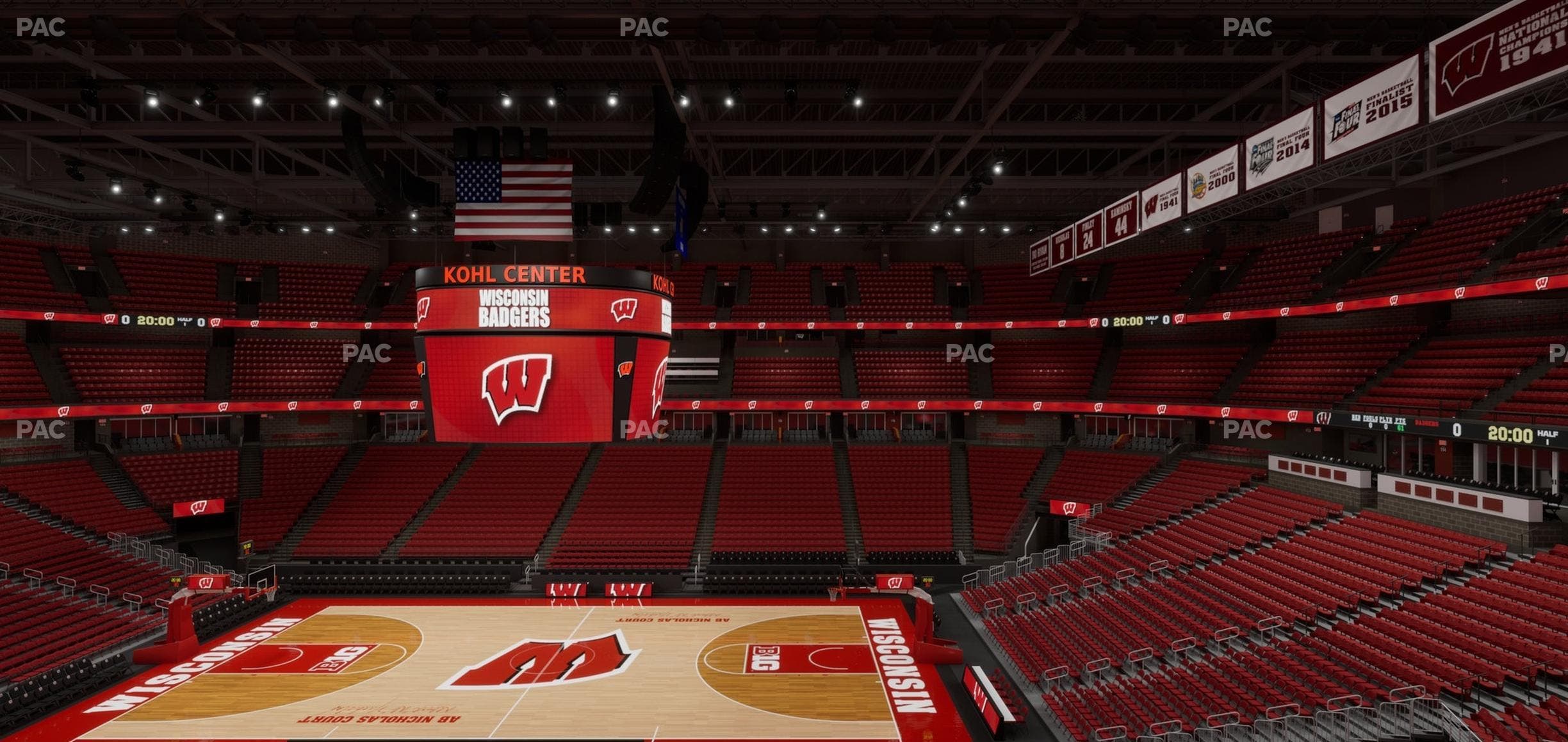 Kohl Center - Section 221 Seat View