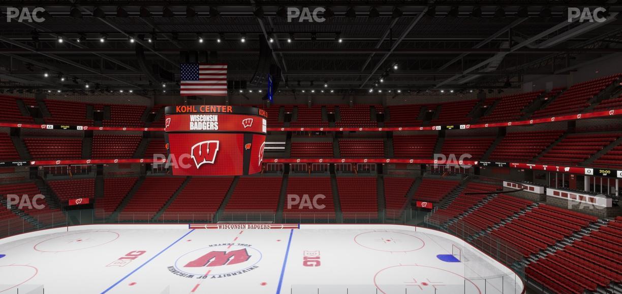 Kohl Center - Section 221 Seat View