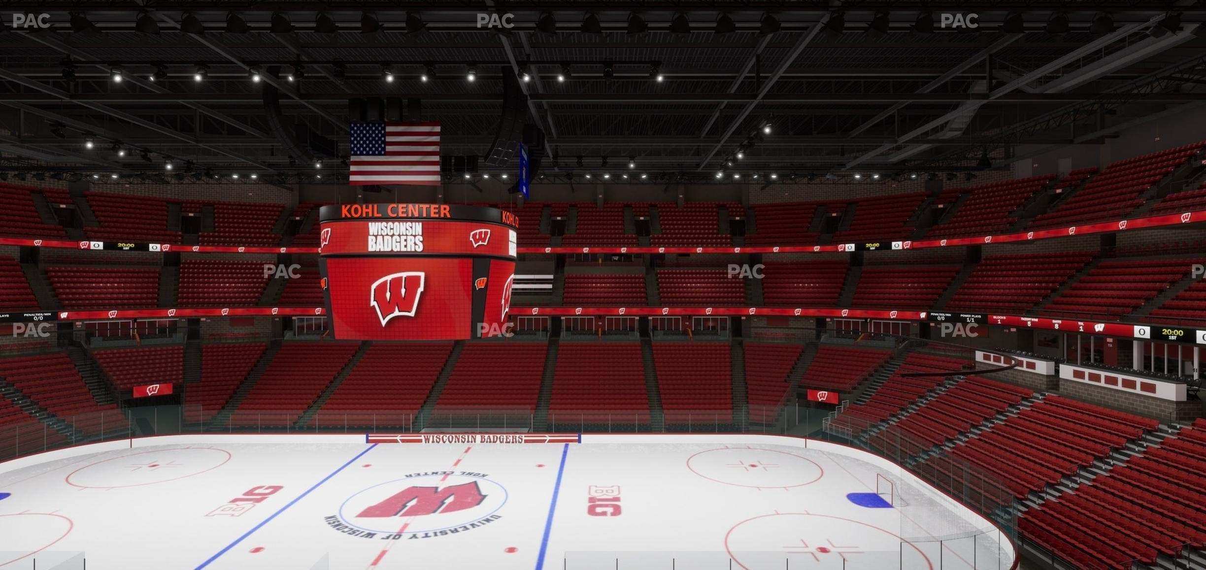 Kohl Center - Section 221 Seat View