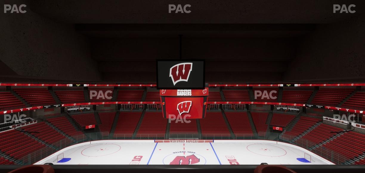 Kohl Center - Section 222 Wc Seat View