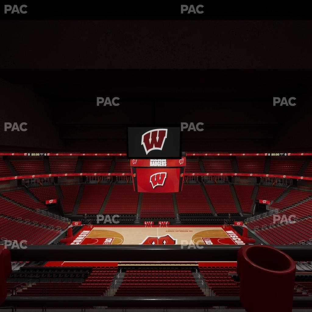 Kohl Center - Section 222 Wc Seat View