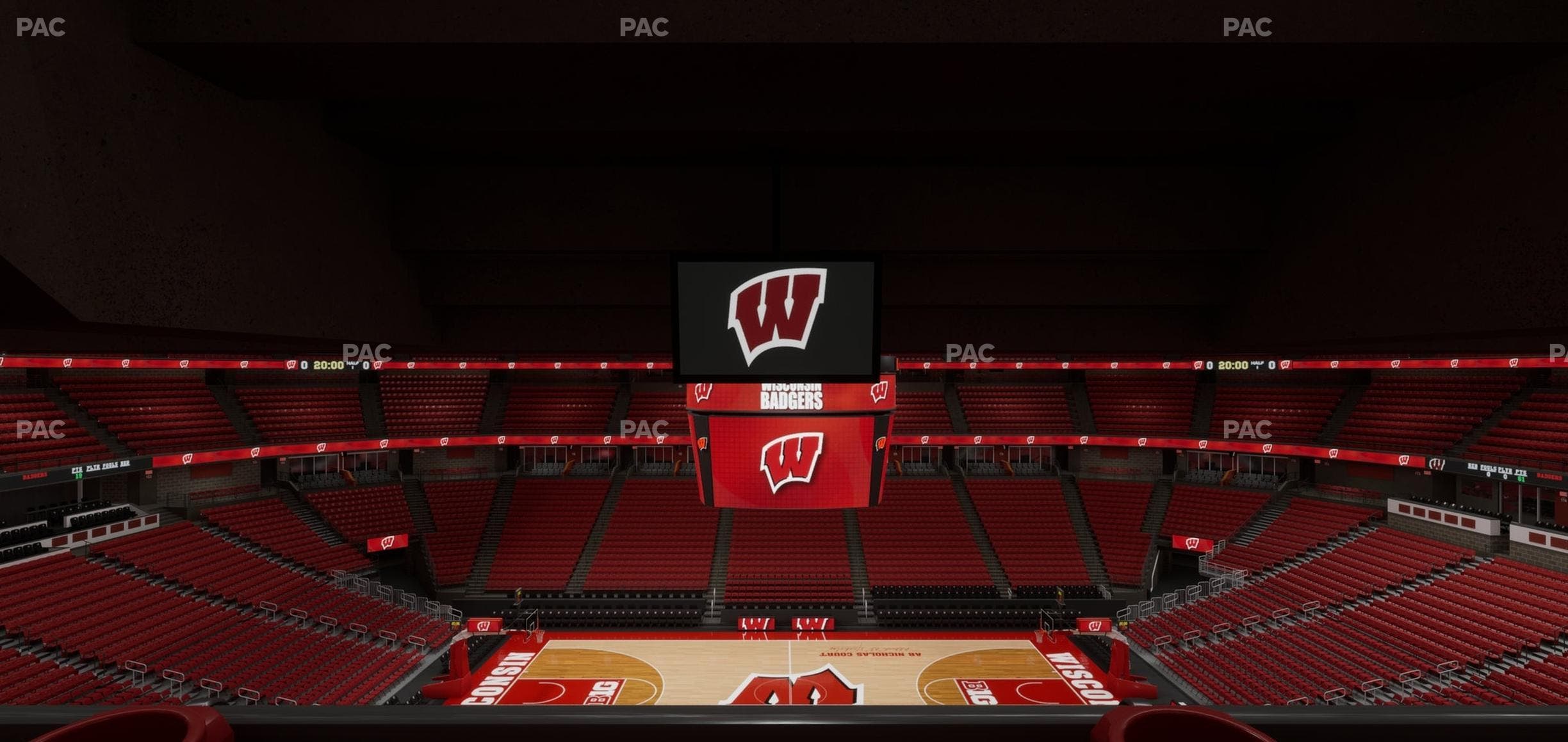 Kohl Center - Section 222 Wc Seat View