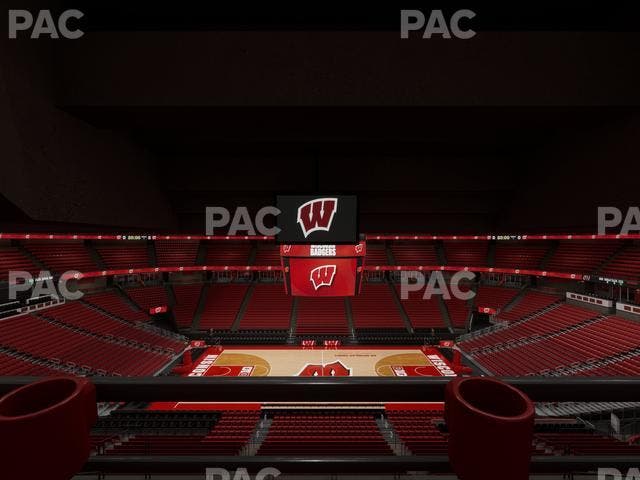 Kohl Center - Section 222 Wc Seat View