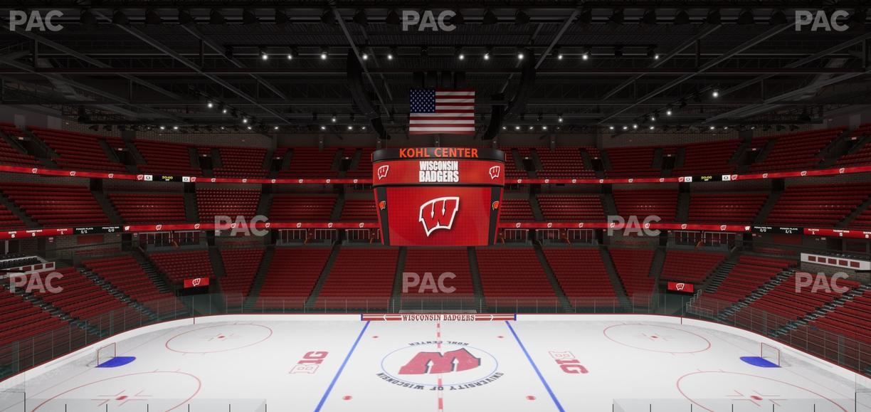 Kohl Center - Section 222 Seat View