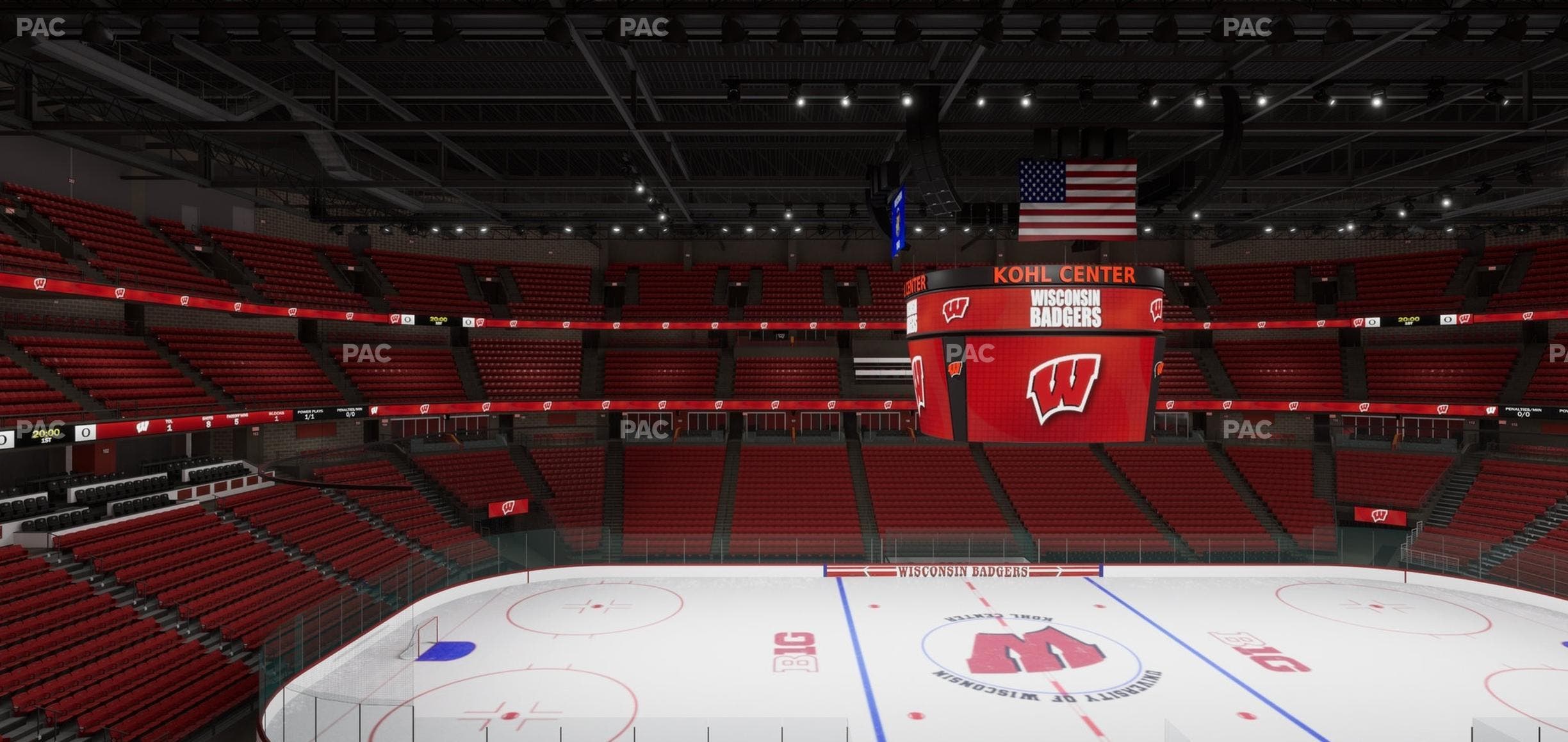 Kohl Center - Section 223 Seat View