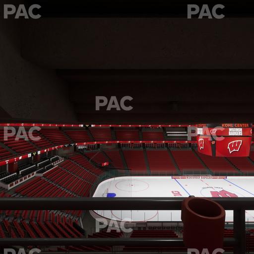 Kohl Center - Section 224 Wc Seat View