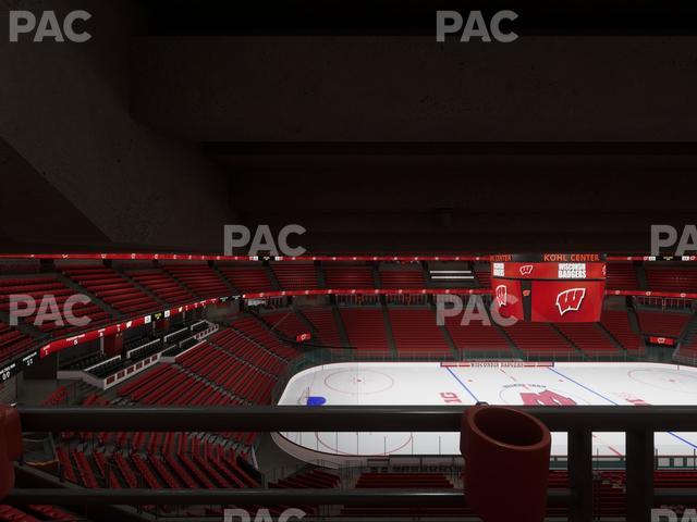 Kohl Center - Section 224 Wc Seat View