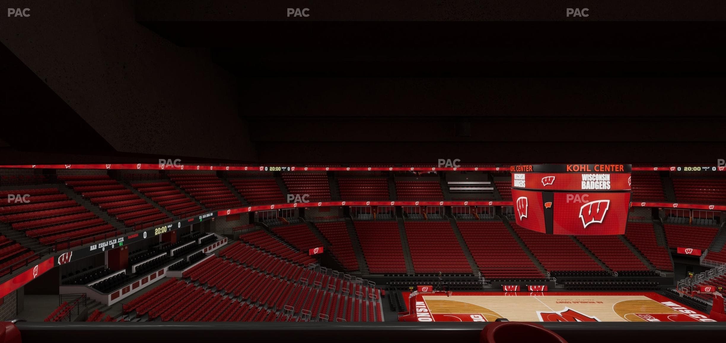 Kohl Center - Section 224 Wc Seat View