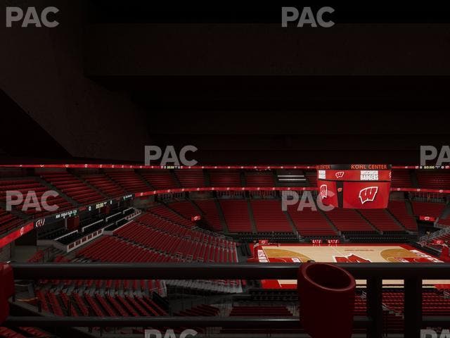 Kohl Center - Section 224 Wc Seat View