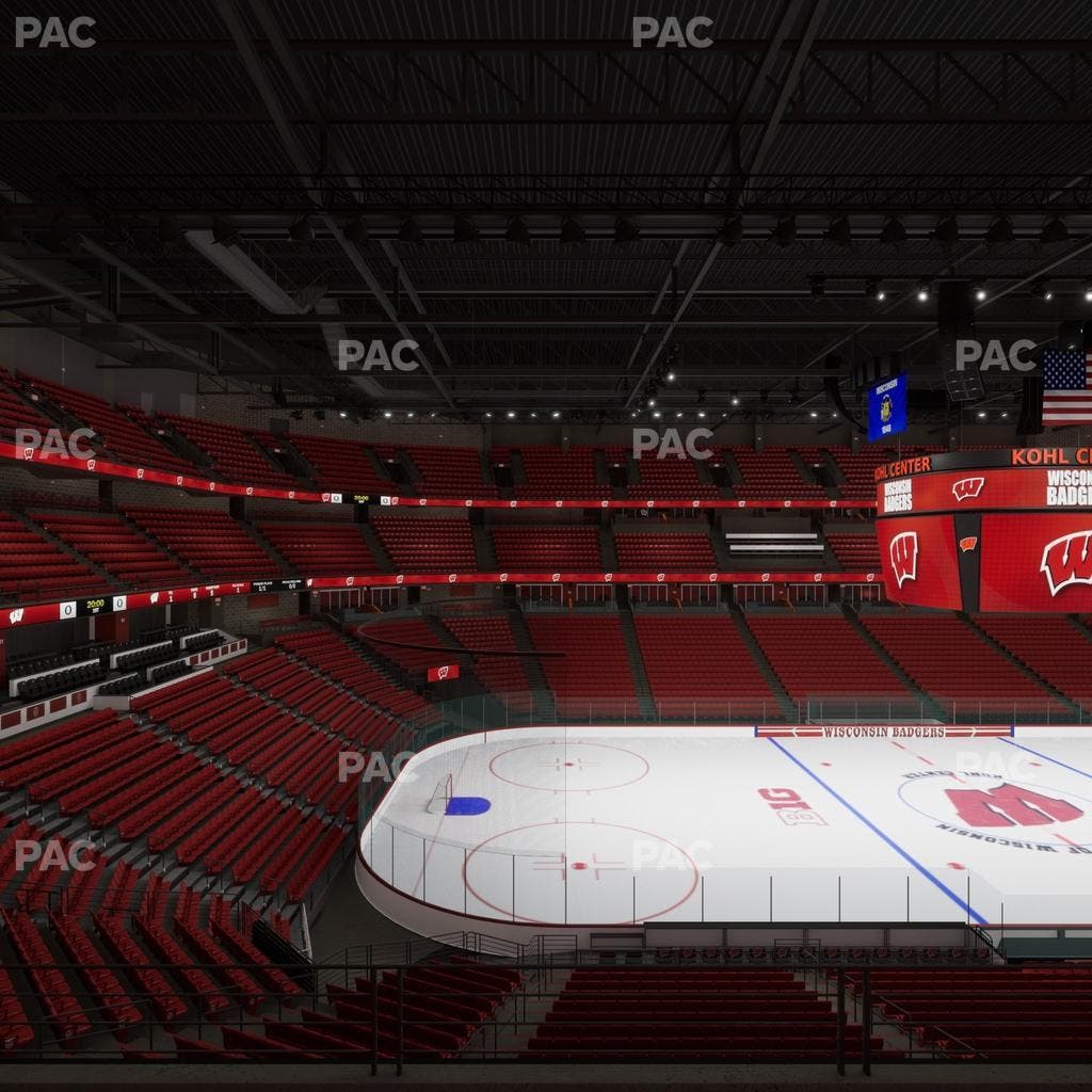 Kohl Center - Section 224 Seat View