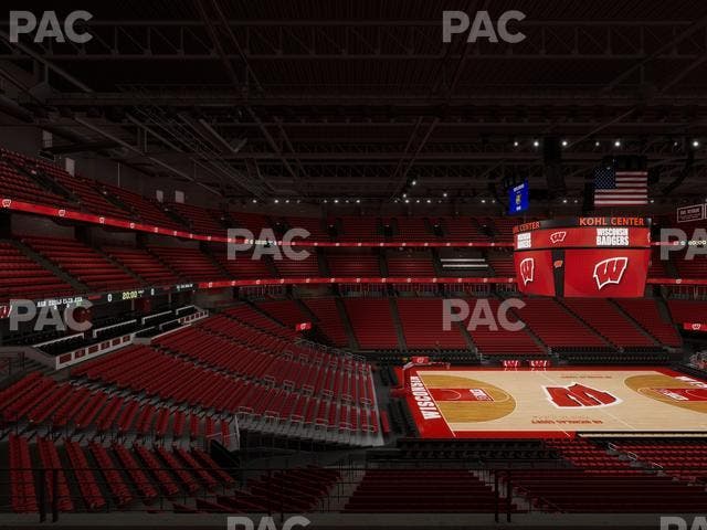 Kohl Center - Section 224 Seat View