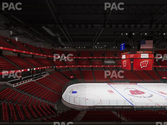 Kohl Center - Section 224 Seat View