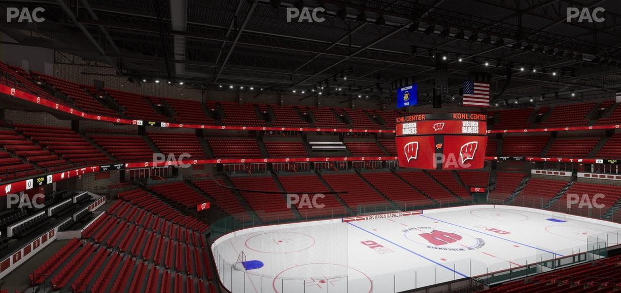 Kohl Center - Section 225 Seat View