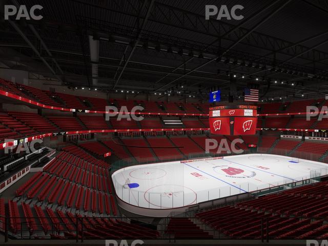 Kohl Center - Section 225 Seat View