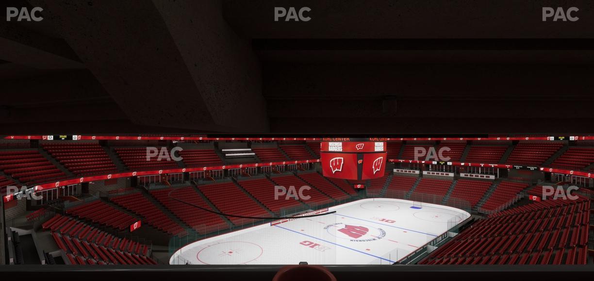 Kohl Center - Section 226 Wc Seat View