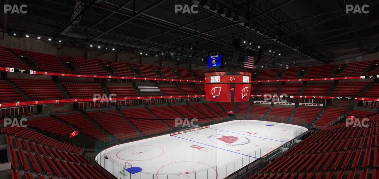 Kohl Center - Section 226 Seat View