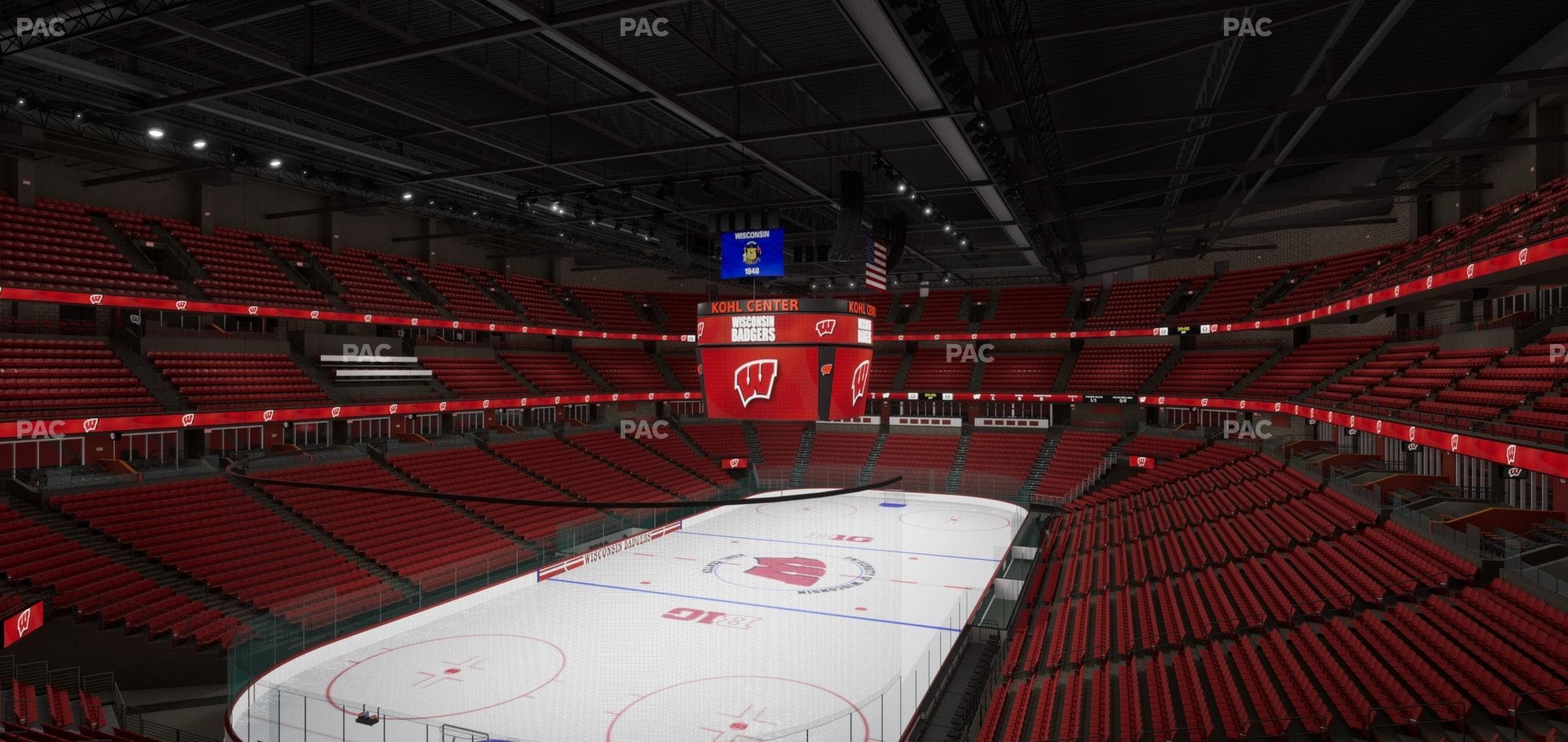 Kohl Center - Section 227 Seat View