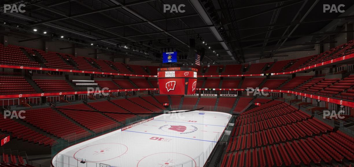 Kohl Center - Section 227 Seat View