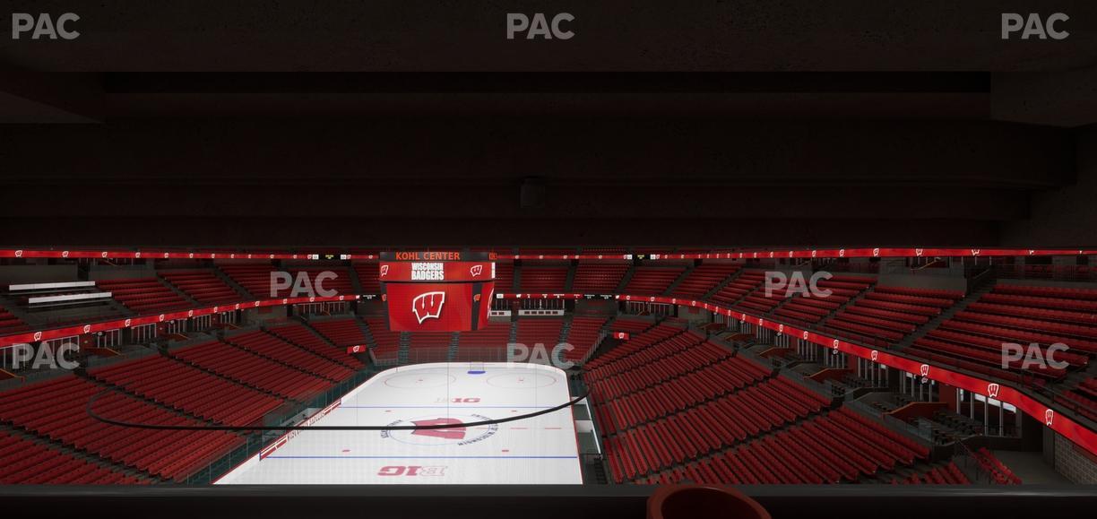 Kohl Center - Section 228 Wc Seat View