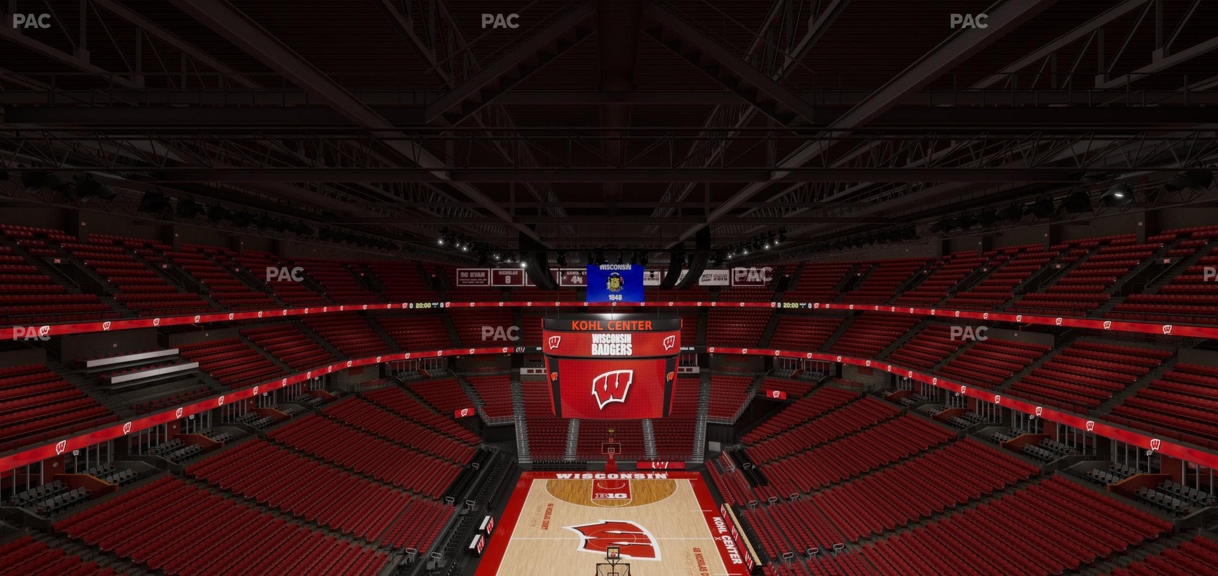 Kohl Center - Section 301 Seat View