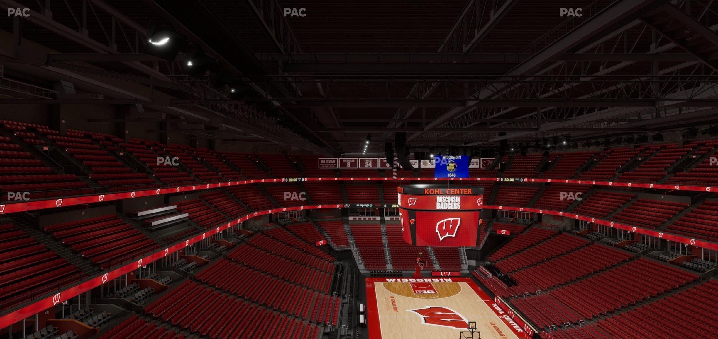 Kohl Center - Section 302 Seat View