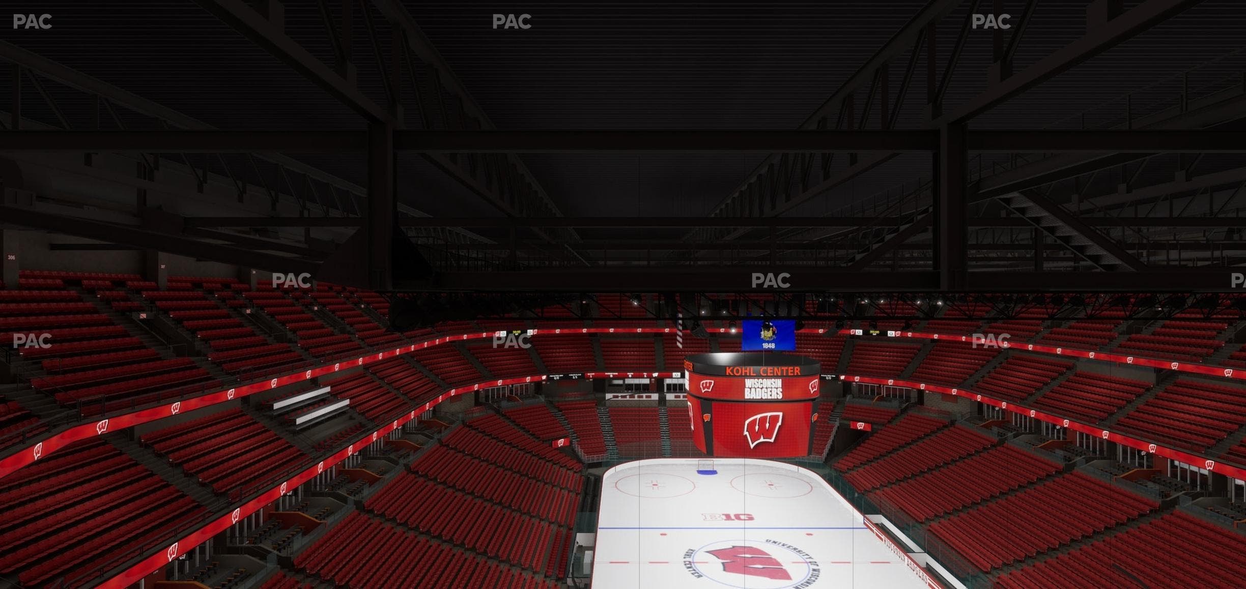 Kohl Center - Section 302 Seat View
