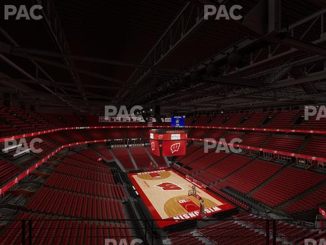 Kohl Center - Section 303 Seat View