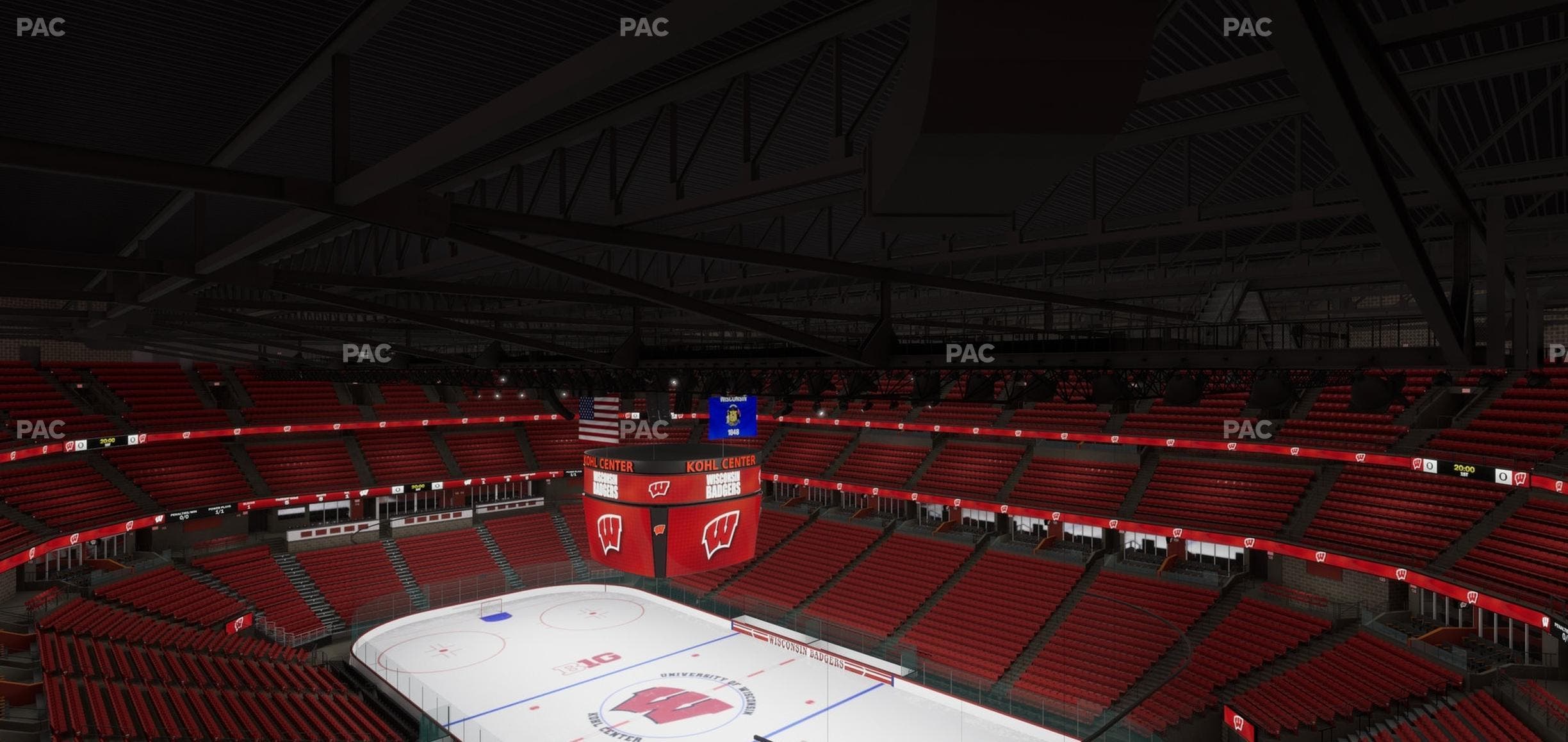 Kohl Center - Section 304 Seat View