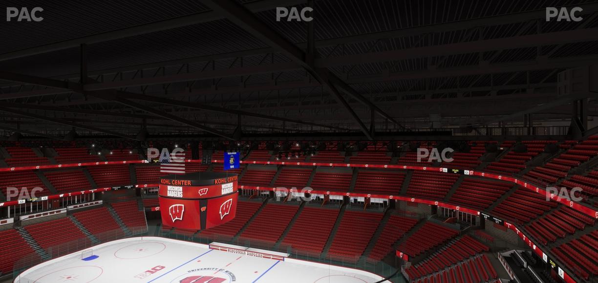Kohl Center - Section 305 Seat View