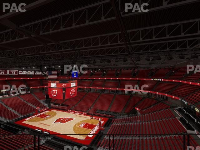 Kohl Center - Section 305 Seat View