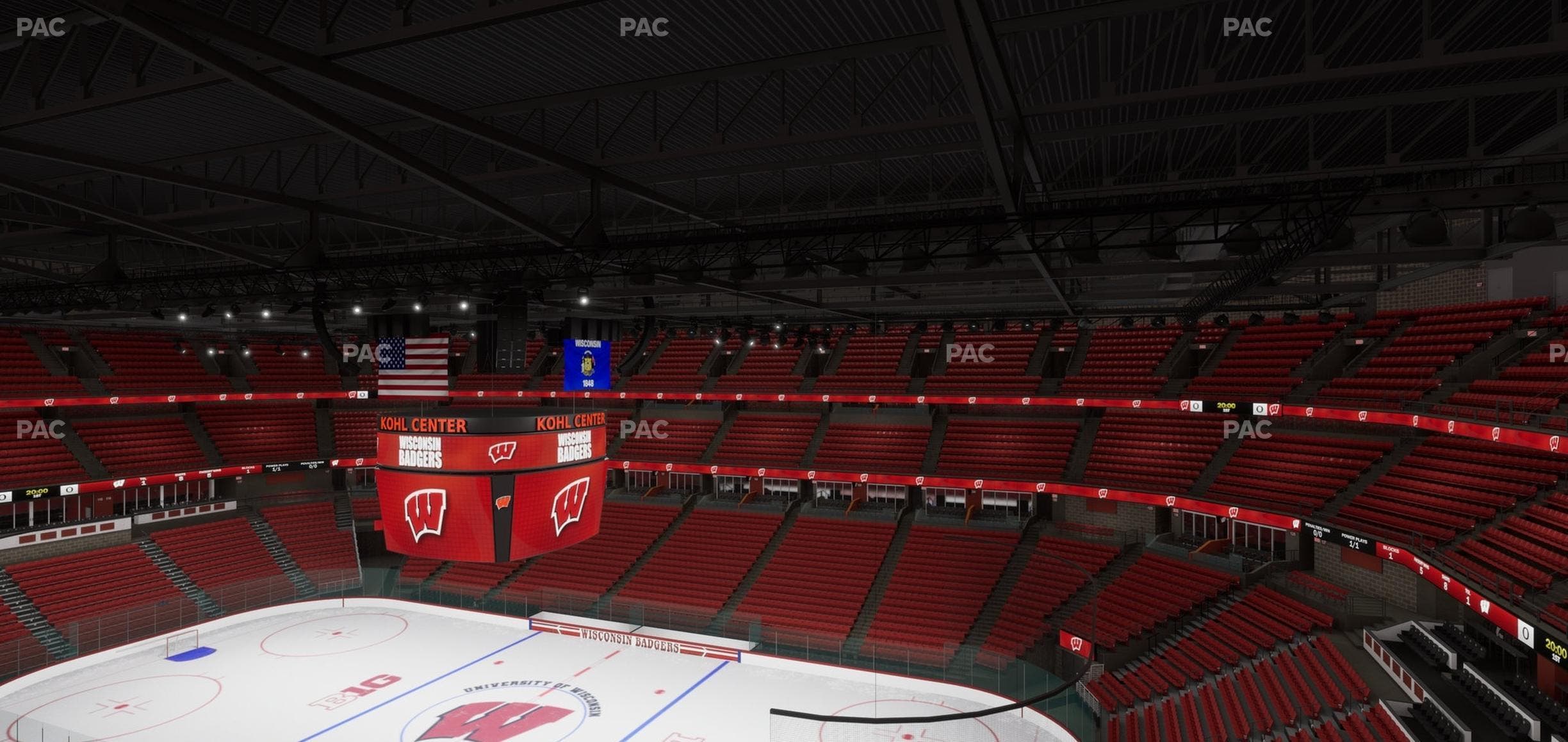 Kohl Center - Section 305 Seat View