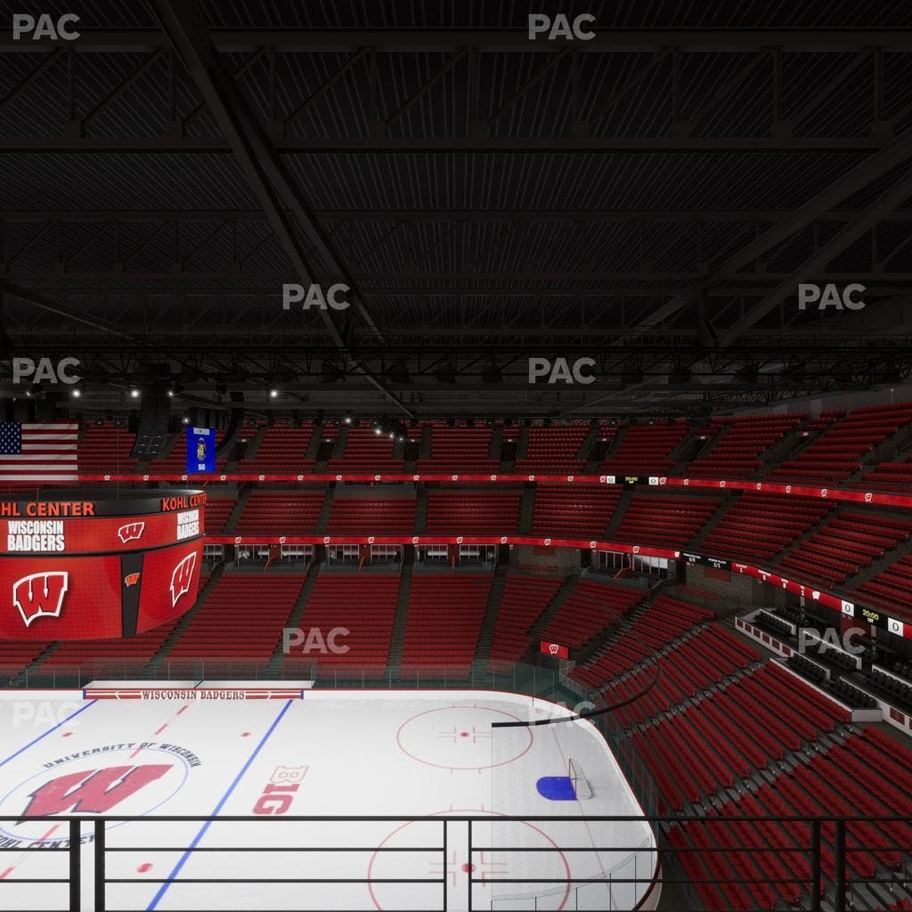 Kohl Center - Section 306 Seat View