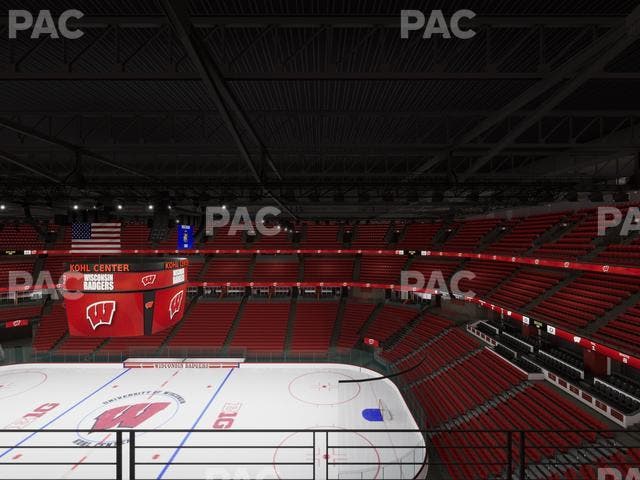 Kohl Center - Section 306 Seat View