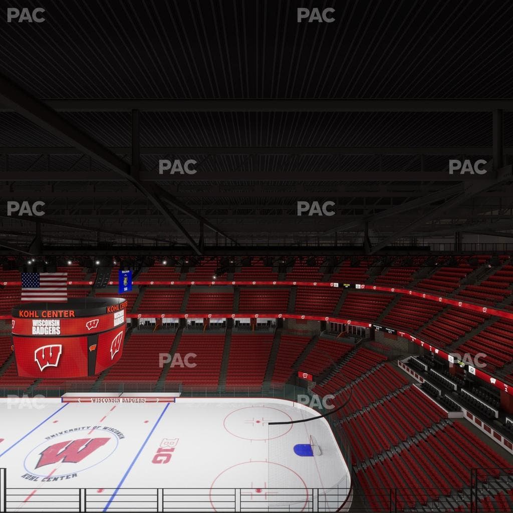Kohl Center - Section 306 Seat View