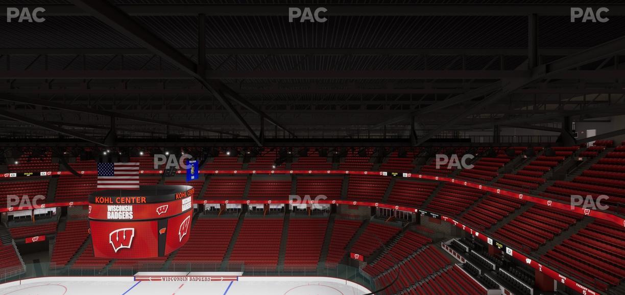 Kohl Center - Section 306 Seat View