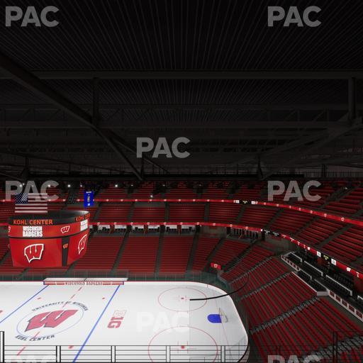 Kohl Center - Section 306 Seat View