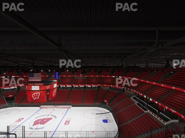 Kohl Center - Section 306 Seat View