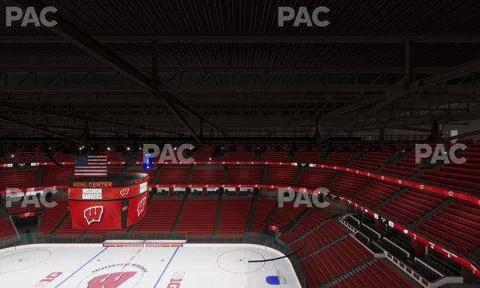 Kohl Center - Section 306 Seat View